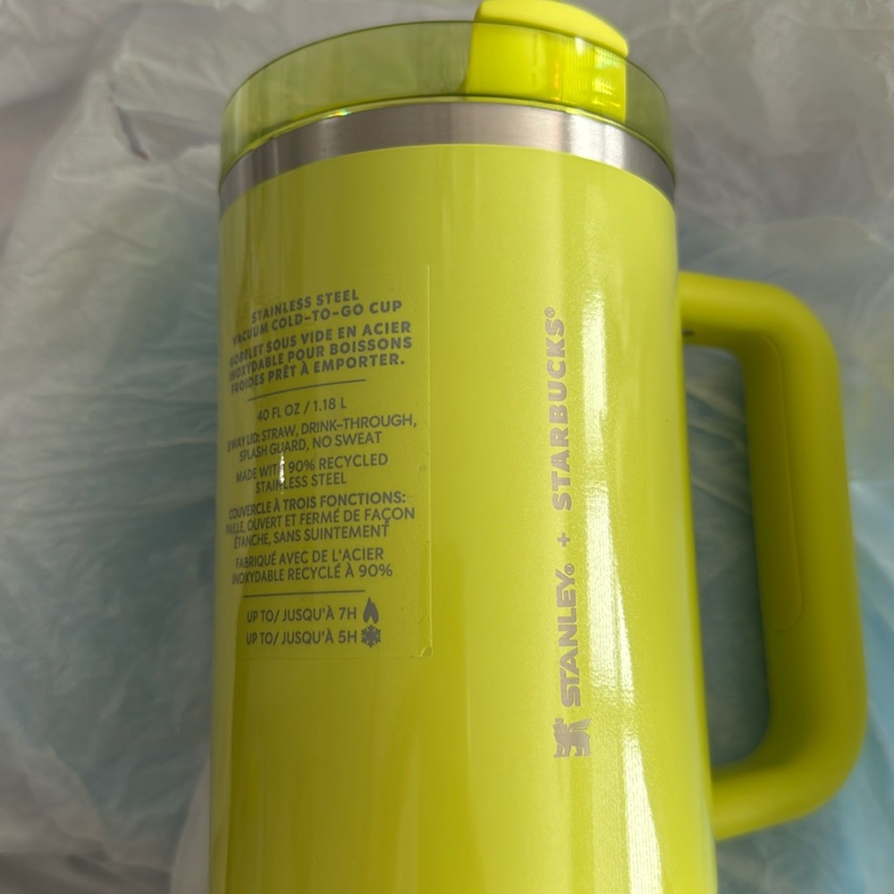 NIB Stanley x Starbucks Lime Green 40 oz